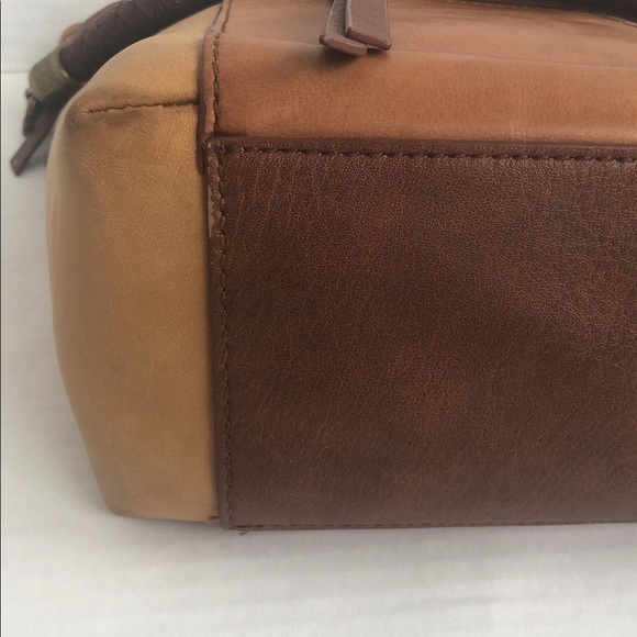 The Sak Multi-Color Brown Leather Shoulder Bag - Picture 6 of 15